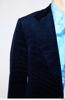 Urien blue velvet suit jacket dressed formal upper body 0001.jpg